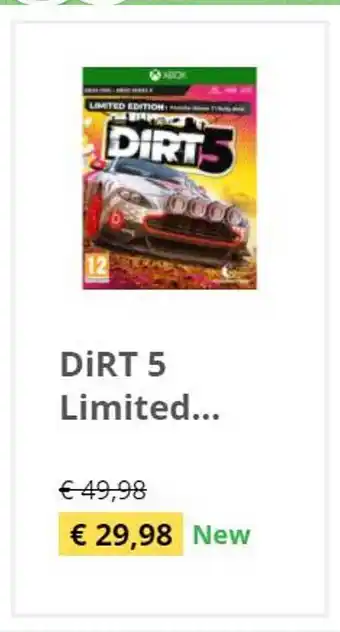 Game Mania DiRT 5 Limited aanbieding