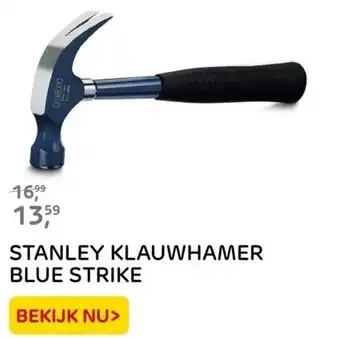 Praxis STANLEY KLAUWHAMER BLUE STRIKE aanbieding