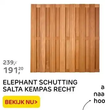 Praxis ELEPHANT SCHUTTING SALTA KEMPAS RECHT aanbieding