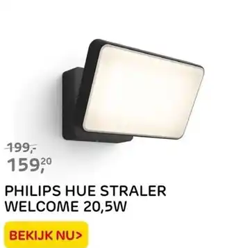 Praxis PHILIPS HUE STRALER WELCOME 20,5W aanbieding