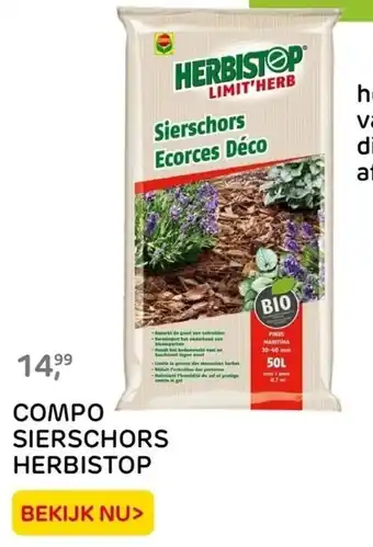 Praxis COMPO SIERSCHORS HERBISTOP aanbieding