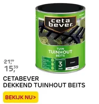 Praxis CETABEVER DEKKEND TUINHOUT BEITS aanbieding