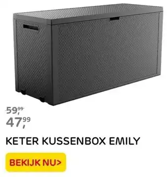 Praxis KETER KUSSENBOX EMILY aanbieding