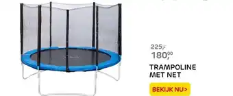 Praxis TRAMPOLINE MET NET aanbieding