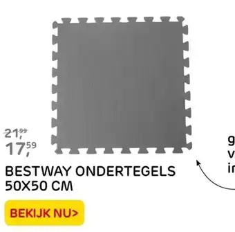 Praxis BESTWAY ONDERTEGELS 50X50 CM aanbieding