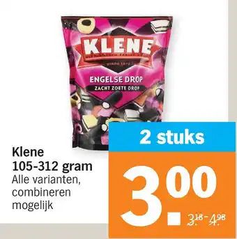 Albert Heijn Klene 105-312 gram aanbieding