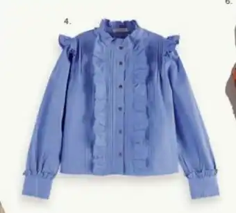 Van Tilburg Scotch & Soda Blouse aanbieding