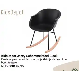 Van Asten BabySuperstore KidsDepot Jazzy Schommelstoel Black aanbieding