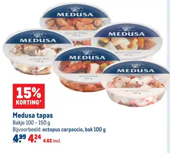 Makro Medusa tapas aanbieding