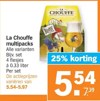 Albert Heijn La Chouffe multipacks 0,33liter aanbieding