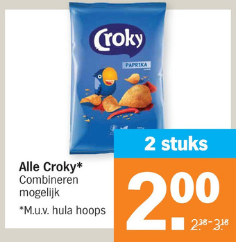 Albert Heijn Alle Croky* aanbieding