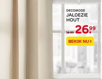 Praxis DECOMODE JALOEZIE HOUT aanbieding