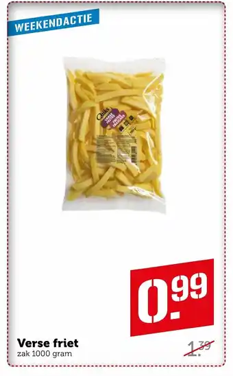 Coop Verse Friet zak 1000 gram aanbieding