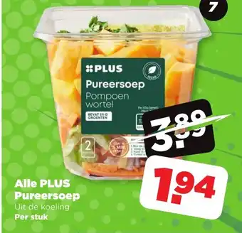 PLUS Pureersoep aanbieding