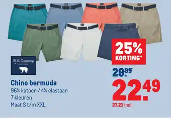 Makro Chino bermuda aanbieding