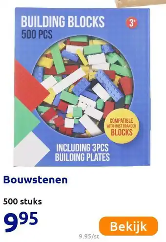 Action Bouwstenen aanbieding