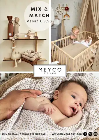 Baby-Dump Meyco mix & match aanbieding