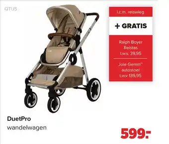 Baby-Dump DuetPro wandelwagen aanbieding