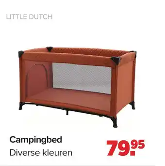 Baby-Dump Campingbed aanbieding