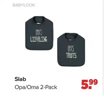 Baby-Dump Slab Opa/Oma 2-Pack aanbieding