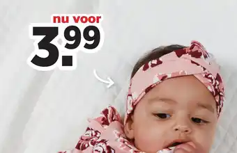 Baby-Dump Haarband aanbieding