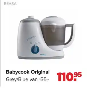 Baby-Dump Babycook Original Grey/Blue aanbieding