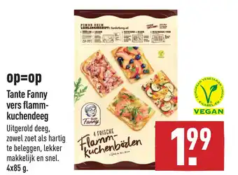 ALDI Tante Fanny vers flammkuchendeeg aanbieding