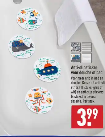 ALDI Anti-slipsticker voor douche of bad VO aanbieding