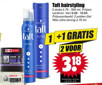 Dirk Taft hairstyling aanbieding