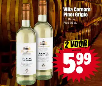 Dirk Villa Cornaro Pinot Grigio aanbieding