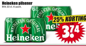 Dirk Heineken pilsener aanbieding