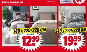 Dirk Ten Cate dekbedovertrek aanbieding