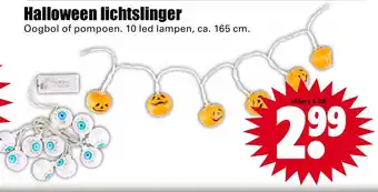 Dirk Halloween lichtslinger aanbieding