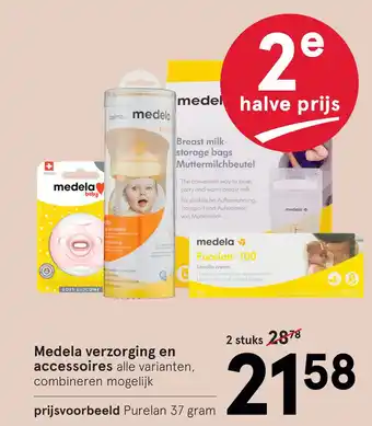 Etos Medela verzorging en accessoires aanbieding