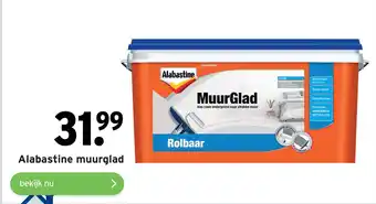 GAMMA Alabastine muurglad aanbieding