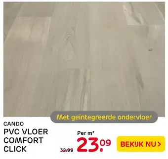 Praxis CANDO PVC VLOER COMFORT CLICK aanbieding