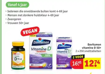 Kruidvat Vitamine D 10mg vanaf 4 jaar aanbieding