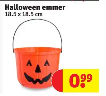 Kruidvat Halloween emmer aanbieding