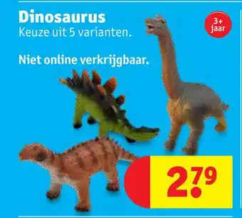 Kruidvat Dinosaurus aanbieding