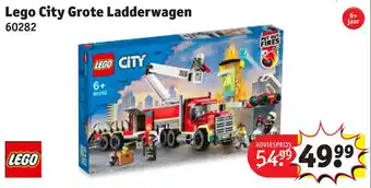 Kruidvat Lego City Grote Ladderwagen 60282 aanbieding