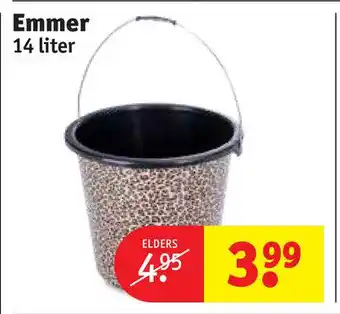 Kruidvat Emmer 14 liter aanbieding