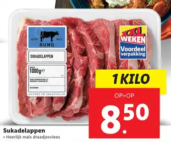 Lidl Sukadelappem aanbieding