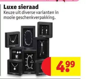 Kruidvat Luxe sieraad aanbieding