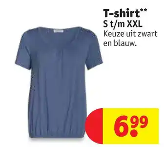 Kruidvat T-shirt St/m XXL aanbieding