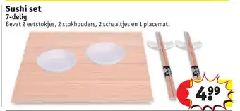 Kruidvat Sushi set 7-delig aanbieding