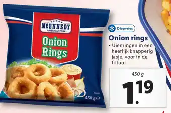 Lidl Onion rings aanbieding