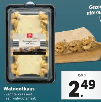 Lidl Walnootkaas aanbieding