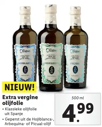 Lidl Extra vergine olijfolie aanbieding