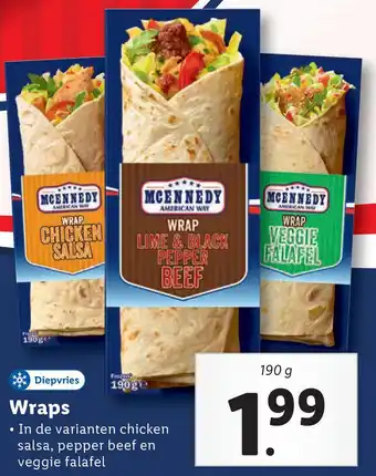 Lidl Wra Wraps aanbieding