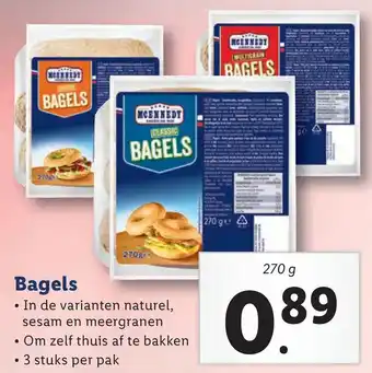 Lidl Bagels aanbieding